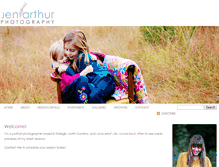 Tablet Screenshot of jenarthur.com